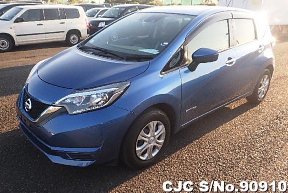 2018 Nissan Note Blue for sale | Stock No. 90910 | Japanese Used